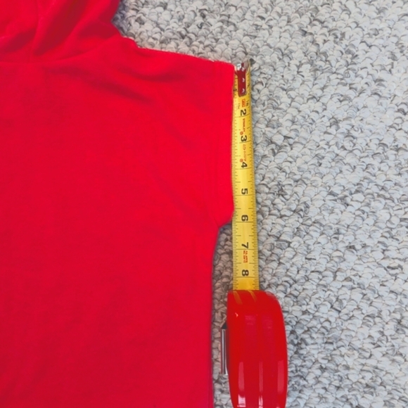 NWT Lightning McQueen For Girls (Size 7) Sleeveless Hoodie and Shorts Set - Picture 9 of 14